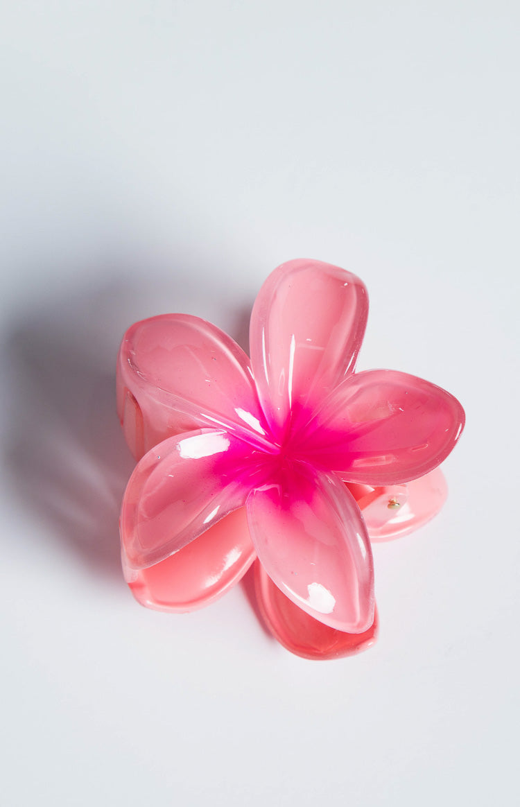 Frangipani Pink Flower Clip (FREE over $130) Image