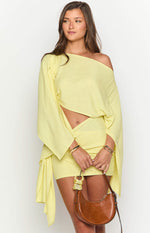 Ryoti Yellow Mini Dress Image