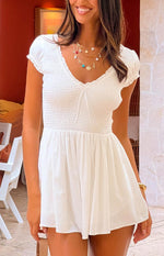 Raldo White Playsuit Image