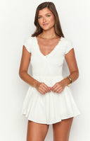 Raldo White Playsuit