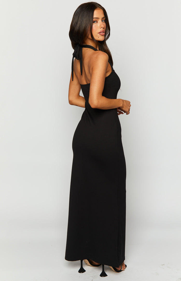 Raylan Black Maxi Dress Image