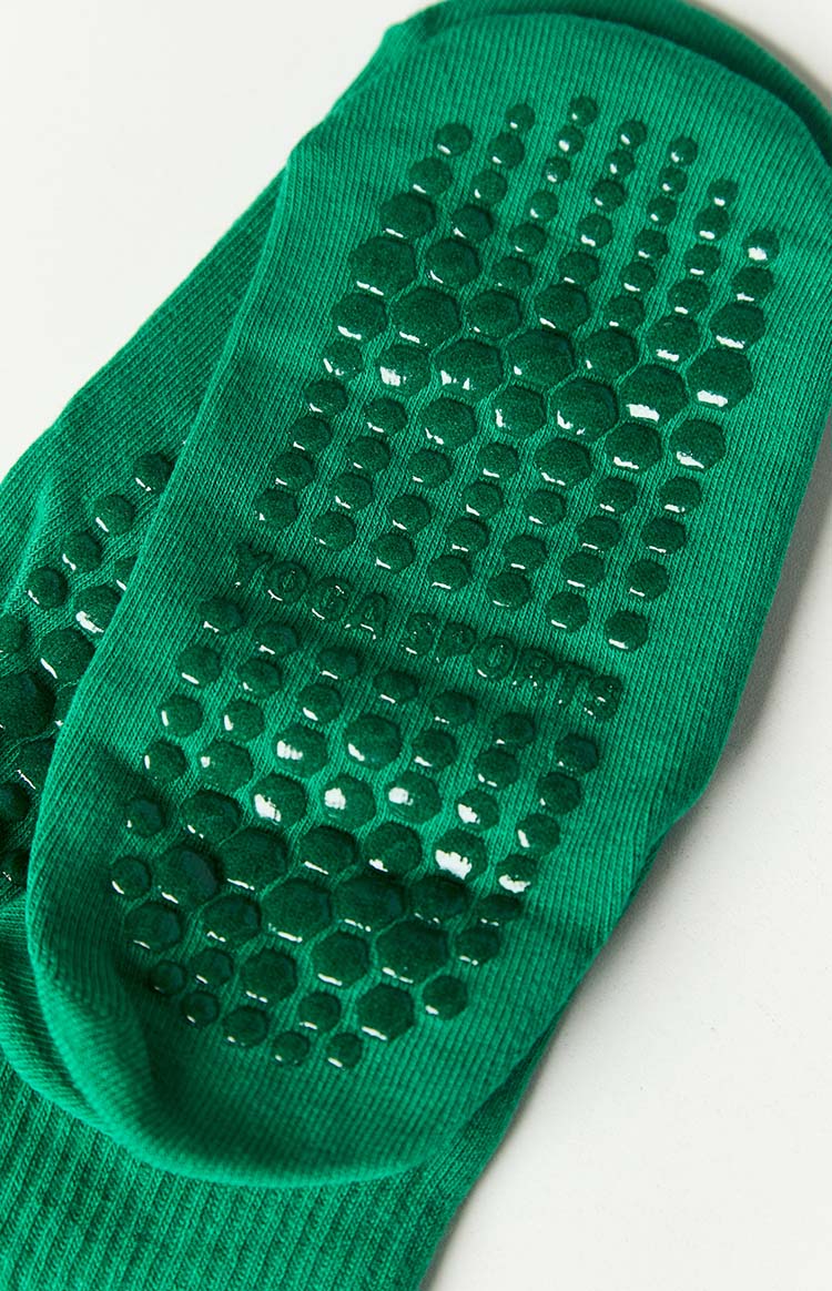 Reno Green Yoga Socks Image