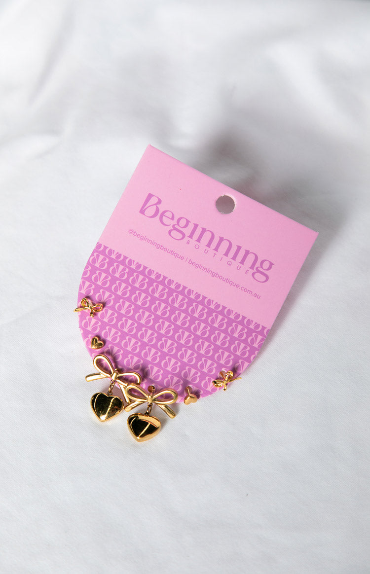 Rianne Gold Earrings 3 Pack (FRFEE over $150) Image