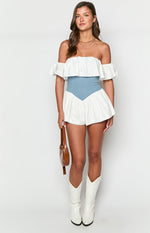 Romi Denim Playsuit Image