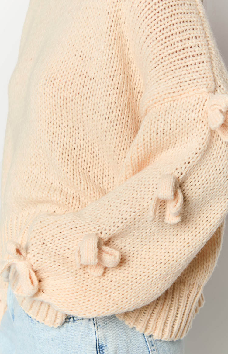 Short and Sweet Cream Knit Jumper Image