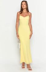 Sonia Yellow Maxi Dress Image