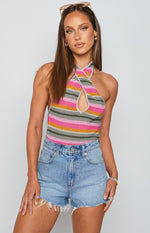 Sabre Halter Top Multi Image