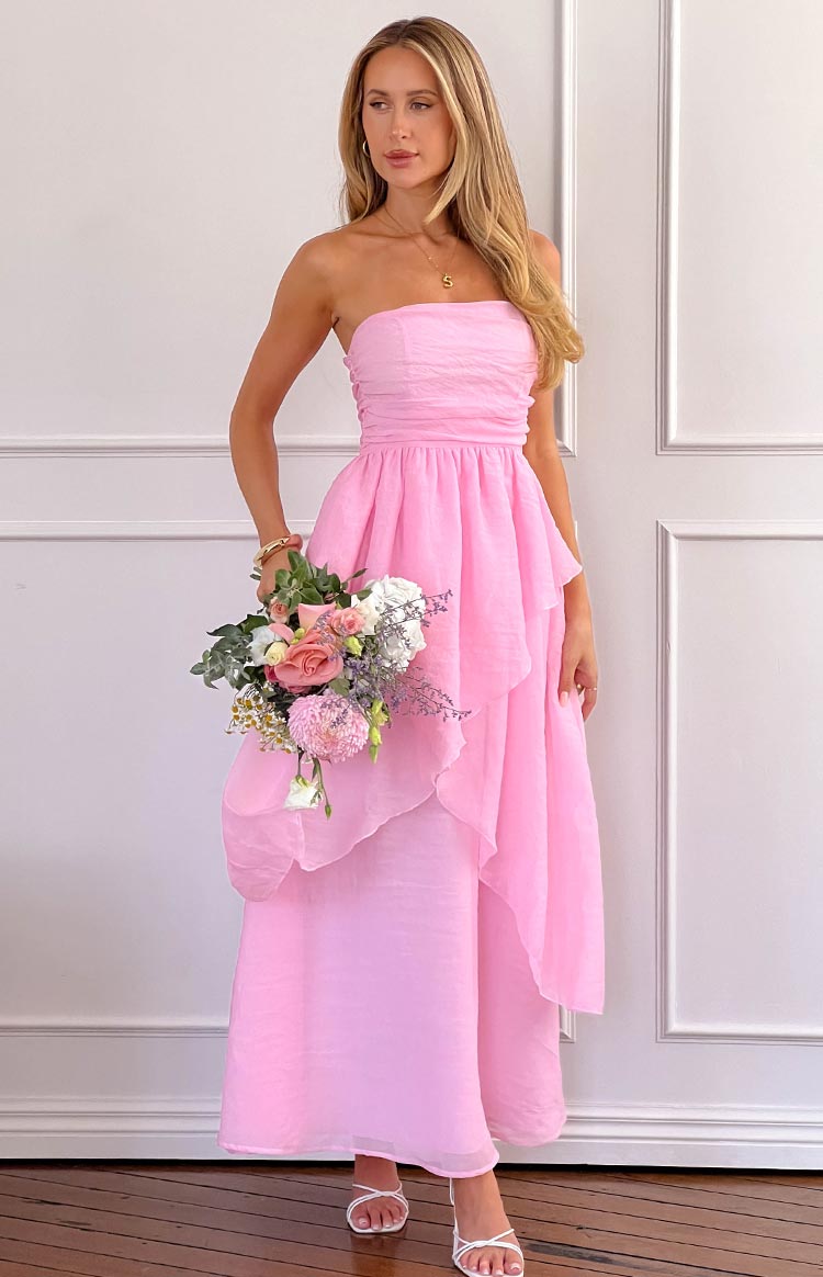 Sadie Pink Maxi Dress Image