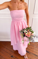 Sadie Pink Maxi Dress Image