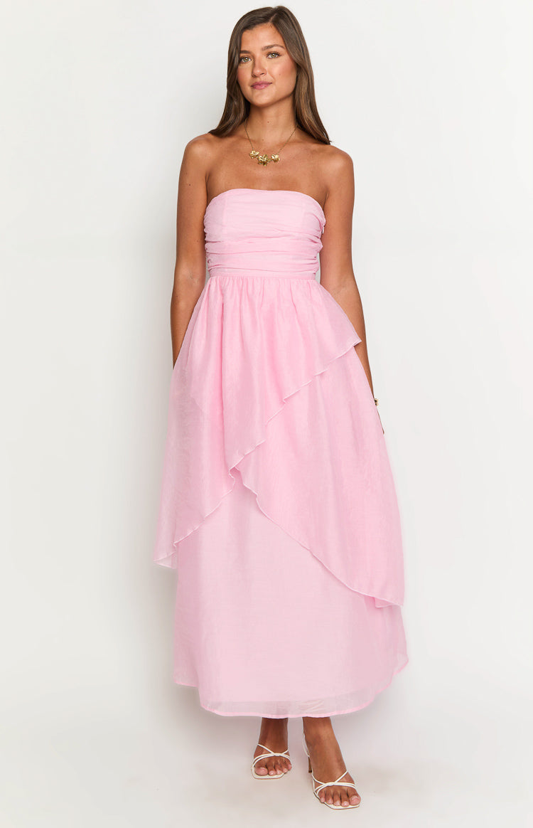 Sadie Pink Maxi Dress Image