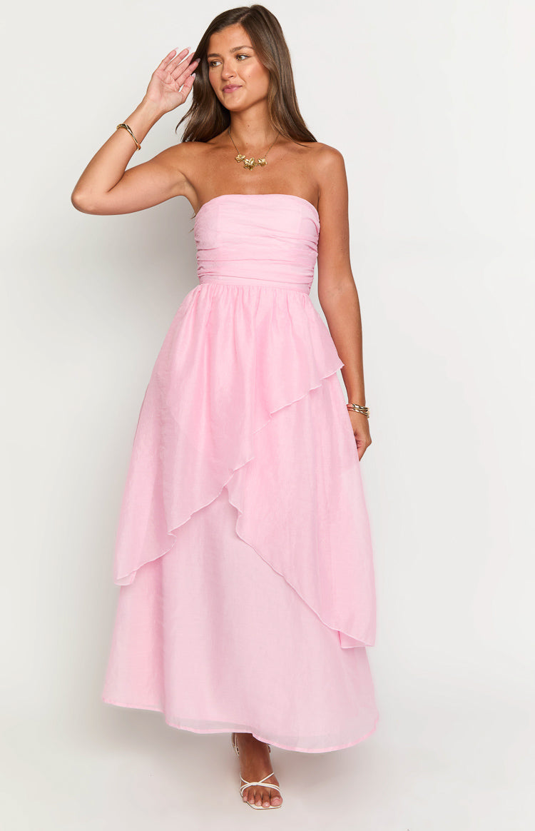 Sadie Pink Maxi Dress Image