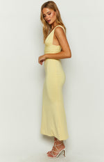 Samira Yellow Maxi Dress Image