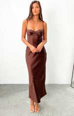 Scarlette Brown Maxi Dress Image