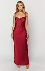 Scarlette Red Maxi Dress Image