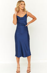 Schiffer Slip Midi Dress Midnight Image