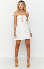 Serenity White Mini Day Dress Image