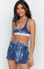 Sideline Crop Tie Dye Image