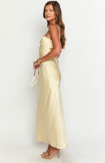 Silvy Yellow Maxi Dress Image