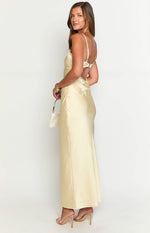 Silvy Yellow Maxi Dress Image