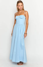 Stay Close Blue Maxi Dress Image