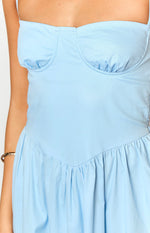 Stay Close Blue Maxi Dress Image