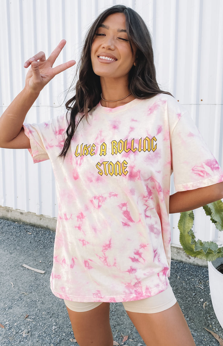 Stones Tee Pink Image