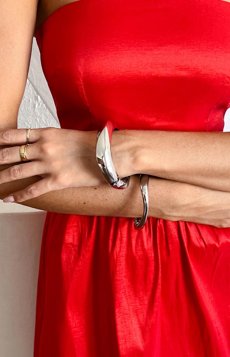 Suri Silver Cuff Bracelet Image