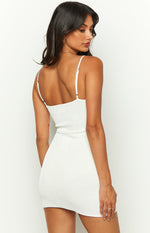 Sweet Dreams White Mini Dress Image