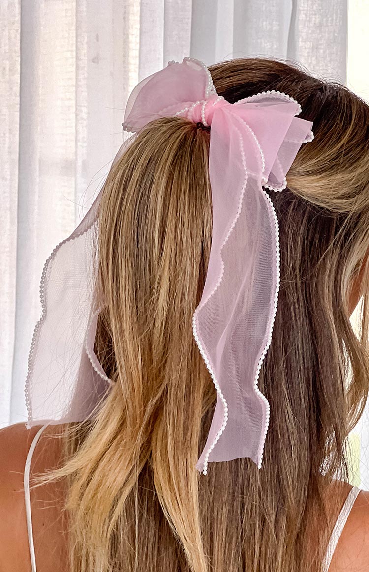 Sweety Pink Hair Bow (FREE over $160) Image