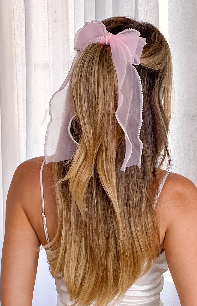 Sweety Pink Hair Bow (FREE over $160) Image