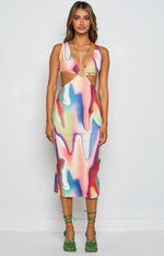 Sylvia Multi Midi Dress Image