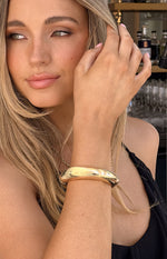 Tess Gold Cuff Bracelet Image