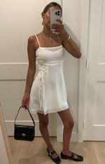 Trinin White Mini Dress Image