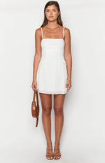 Trinin White Mini Dress Image