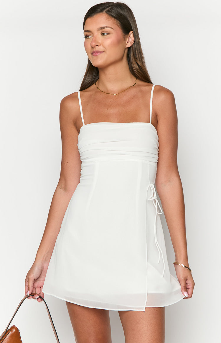 Trinin White Mini Dress