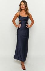 Taleah Navy Formal Maxi Dress Image