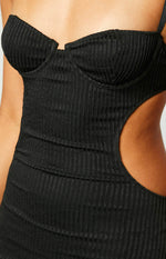 Tamara Black Maxi Dress Image