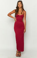 Tamara Red Maxi Dress