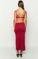 Tamara Red Maxi Dress Image