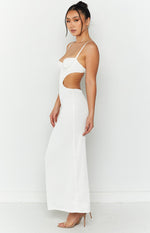 Tamara White Maxi Dress Image