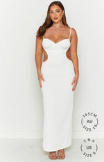 Tamara White Maxi Dress Image