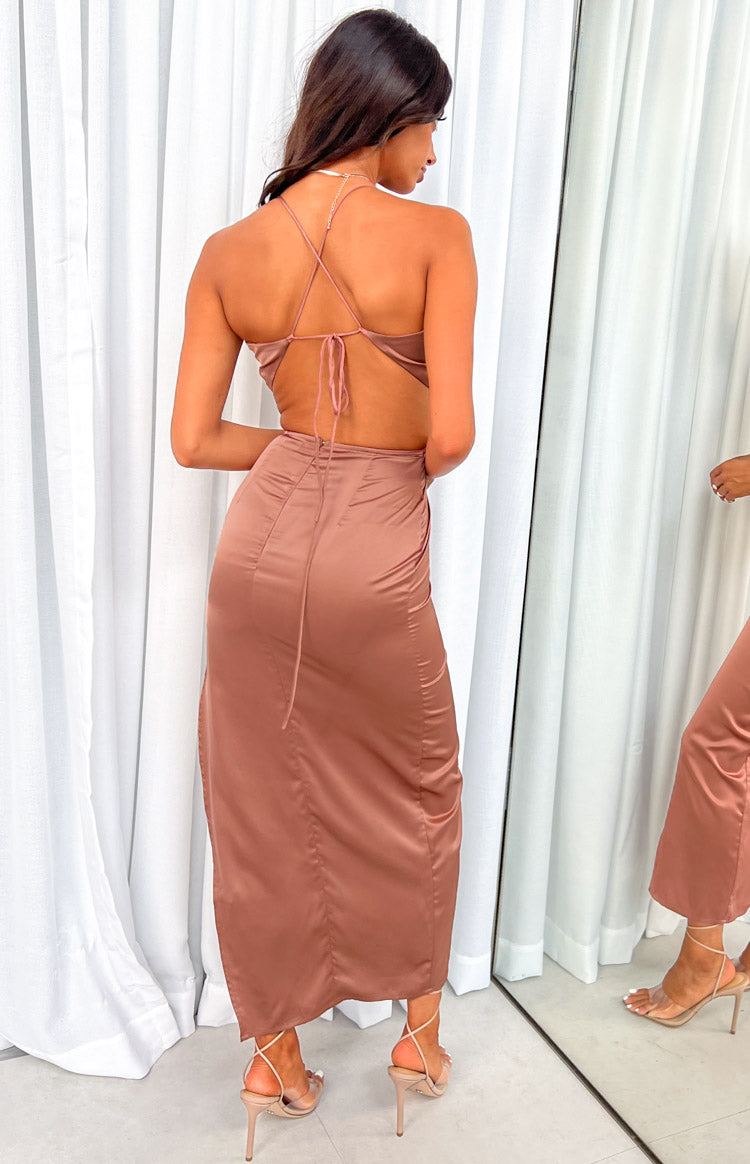 Taylor Copper Maxi Dress Image