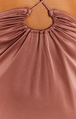 Taylor Copper Maxi Dress Image