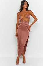 Taylor Copper Maxi Dress Image