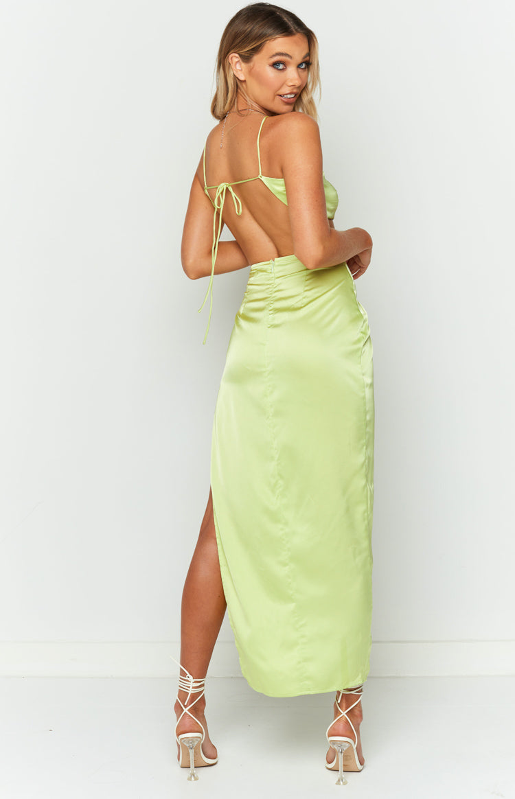 Taylor Green Maxi Dress Image