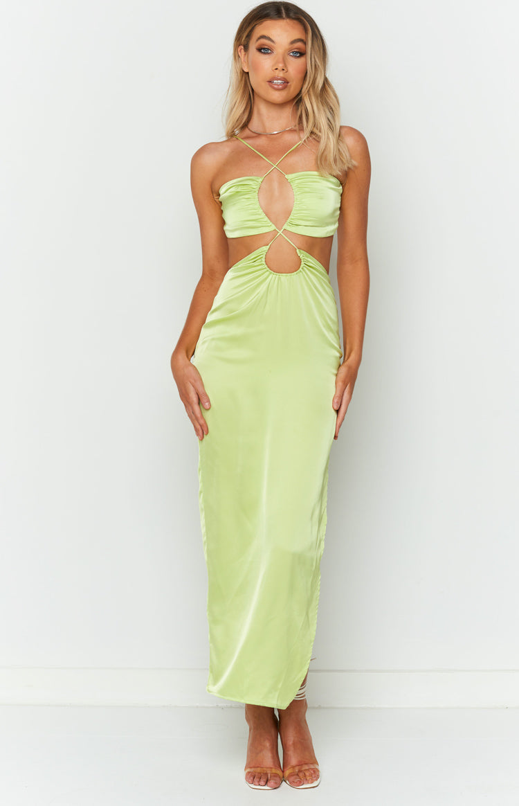 Taylor Green Maxi Dress Image