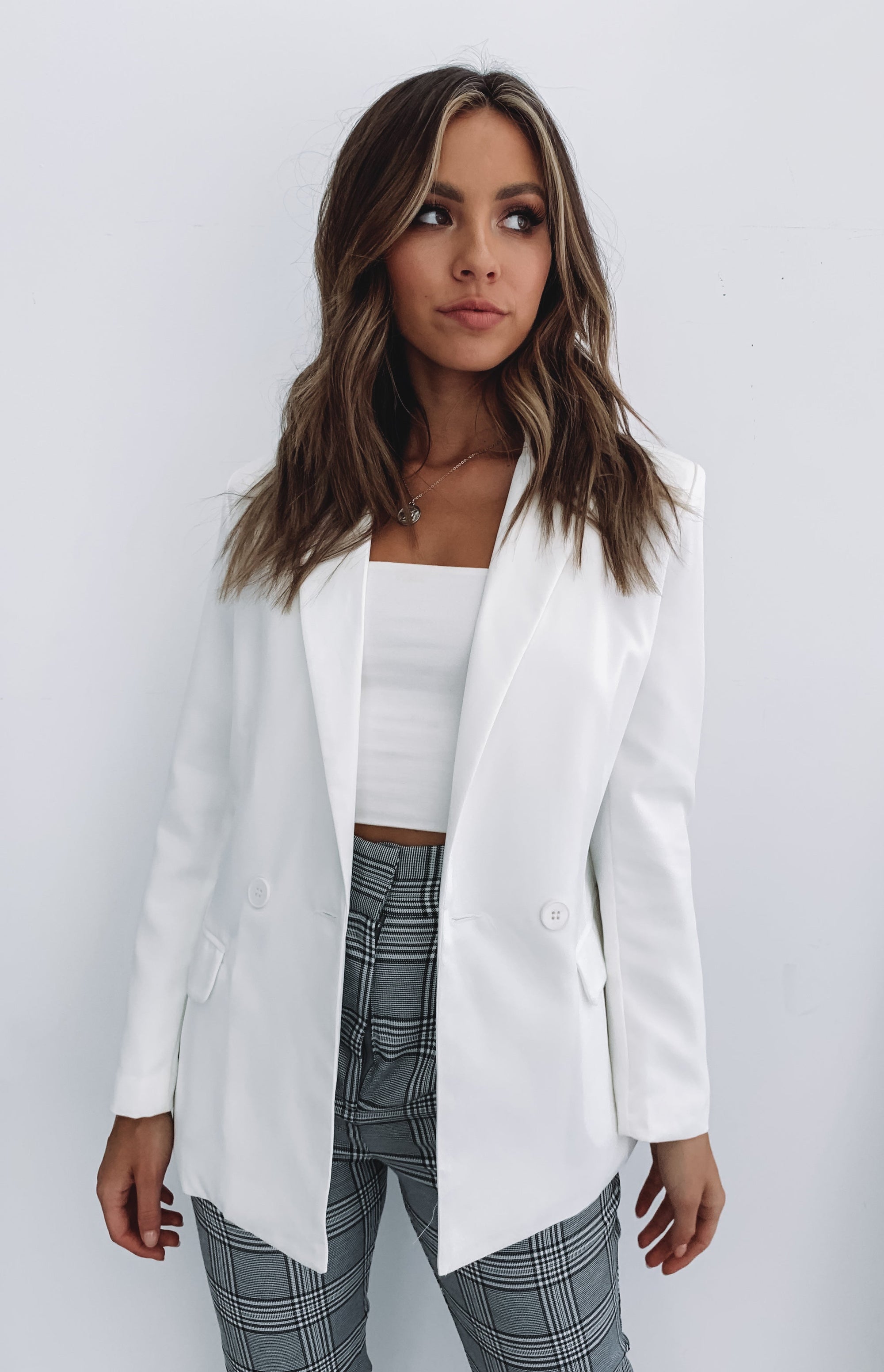 Teenage Dream Blazer White Image