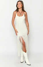 Teyla White Maxi Dress Image