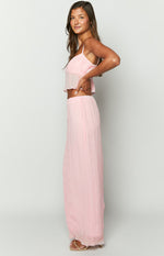 The Moment Pink Maxi Skirt Image