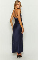 Tina Navy Formal Maxi Dress Image